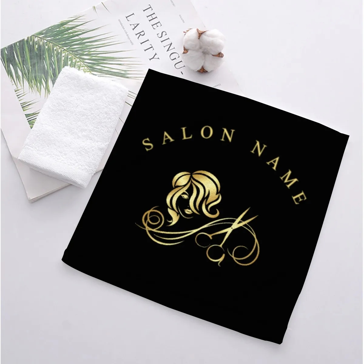 Salon printed towel