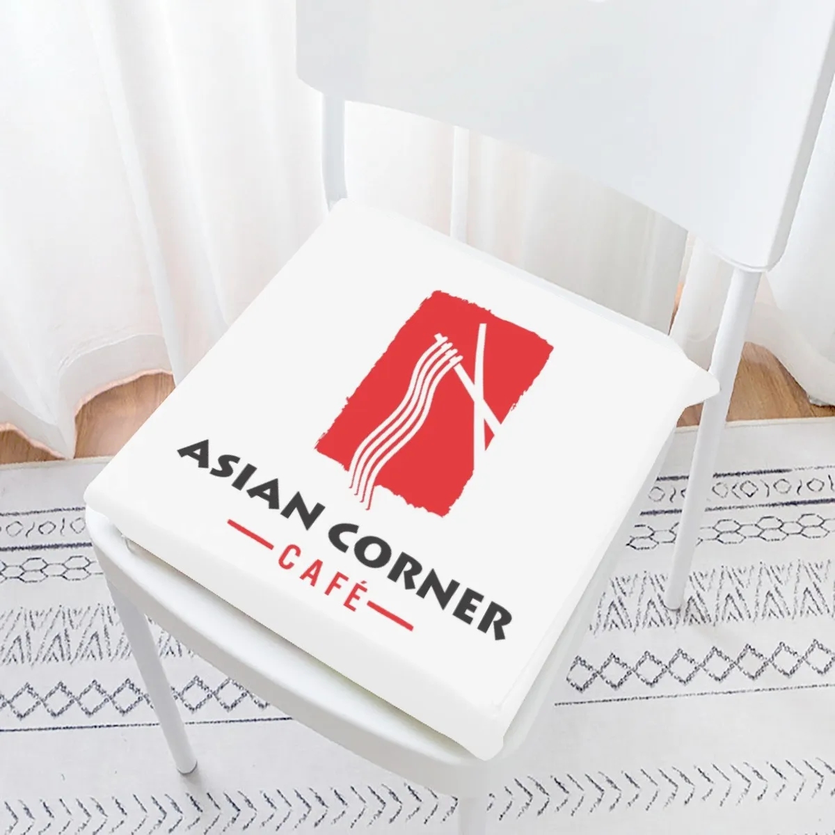 asian restaurant seat cushion