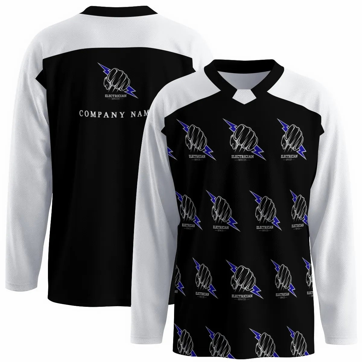 electrician black shirts