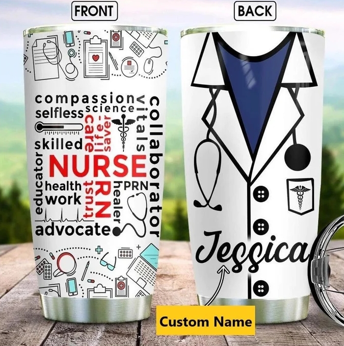 Nurse Curved tumbler 20 oz