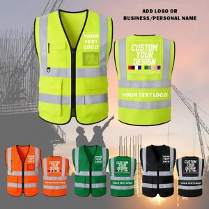 custom safety vest