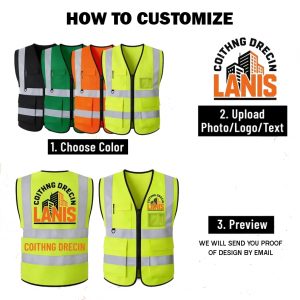 Custom safety vest 4